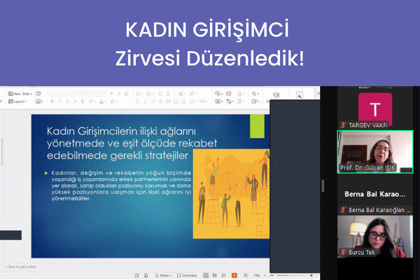 Kadın Girişimci Zirvesi Düzenledik!